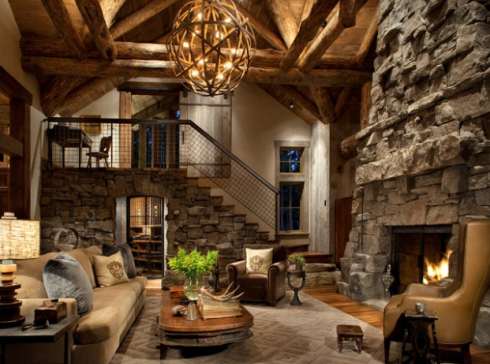 stone fireplaces