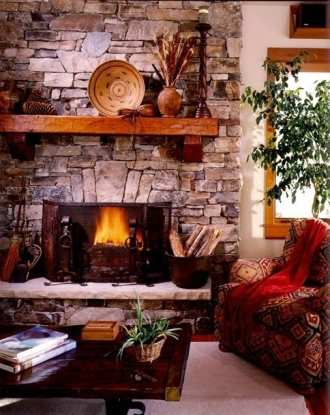 stone fireplace designs