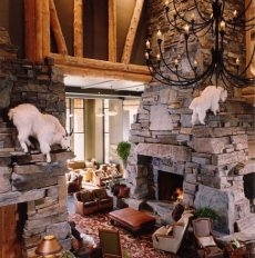 stone fireplace designs