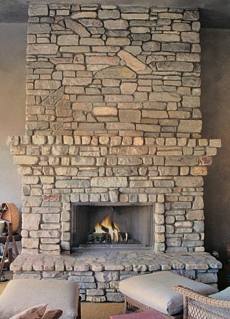 stone fireplace pictures