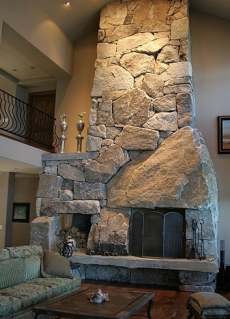 stone fireplace pictures