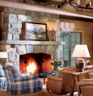 stone fireplace pictures