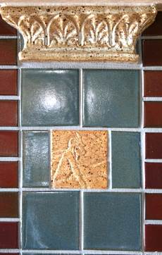 tile fireplace surround