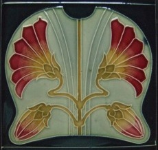 tile fireplace