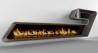 unique fireplace design