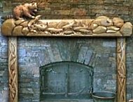 unique fireplace design