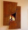 unique fireplace design