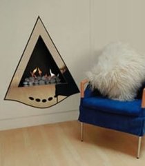 unique fireplace design