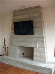 unique fireplace design