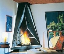 unique fireplace design