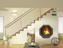 unique fireplace design