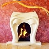 unique stone fireplaces