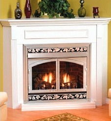 ventless gas fireplace