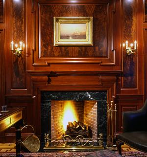 wood fireplace mantels