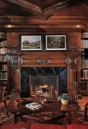 wood fireplace mantels