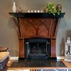 wood fireplace mantels