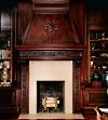 wood fireplace mantels