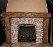 wood fireplace mantels